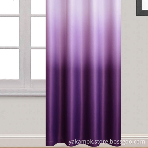 Rideaux Ombre Violet pour Chambre